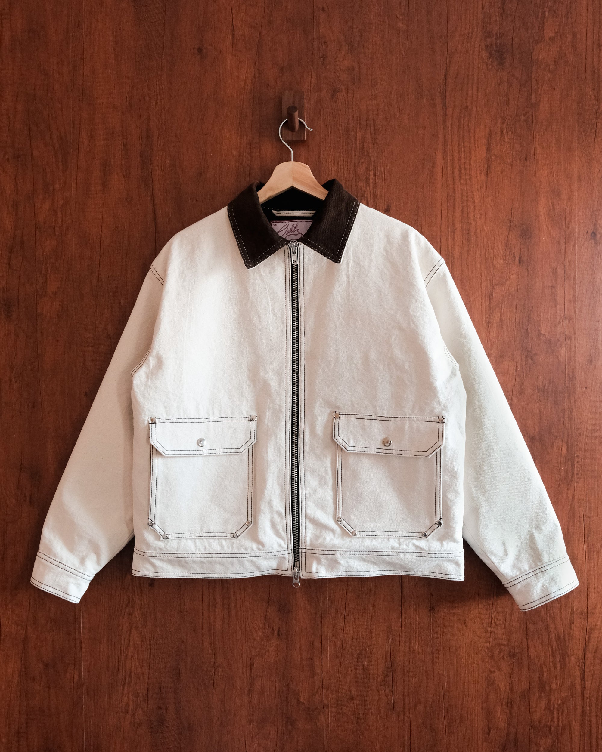 Silhouette Americana Jacket in Natural Canvas